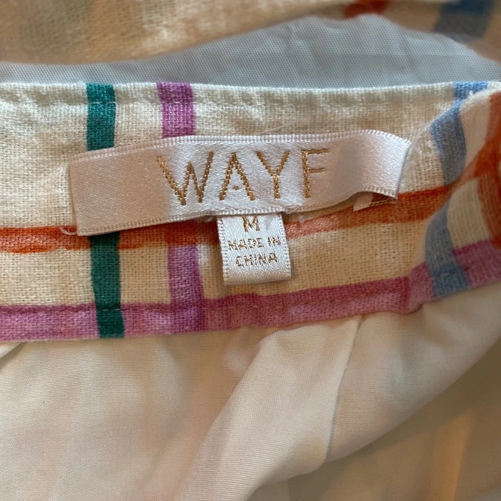 WayF Womens Plaid Shorts Size Medium - Picture 3 of 5